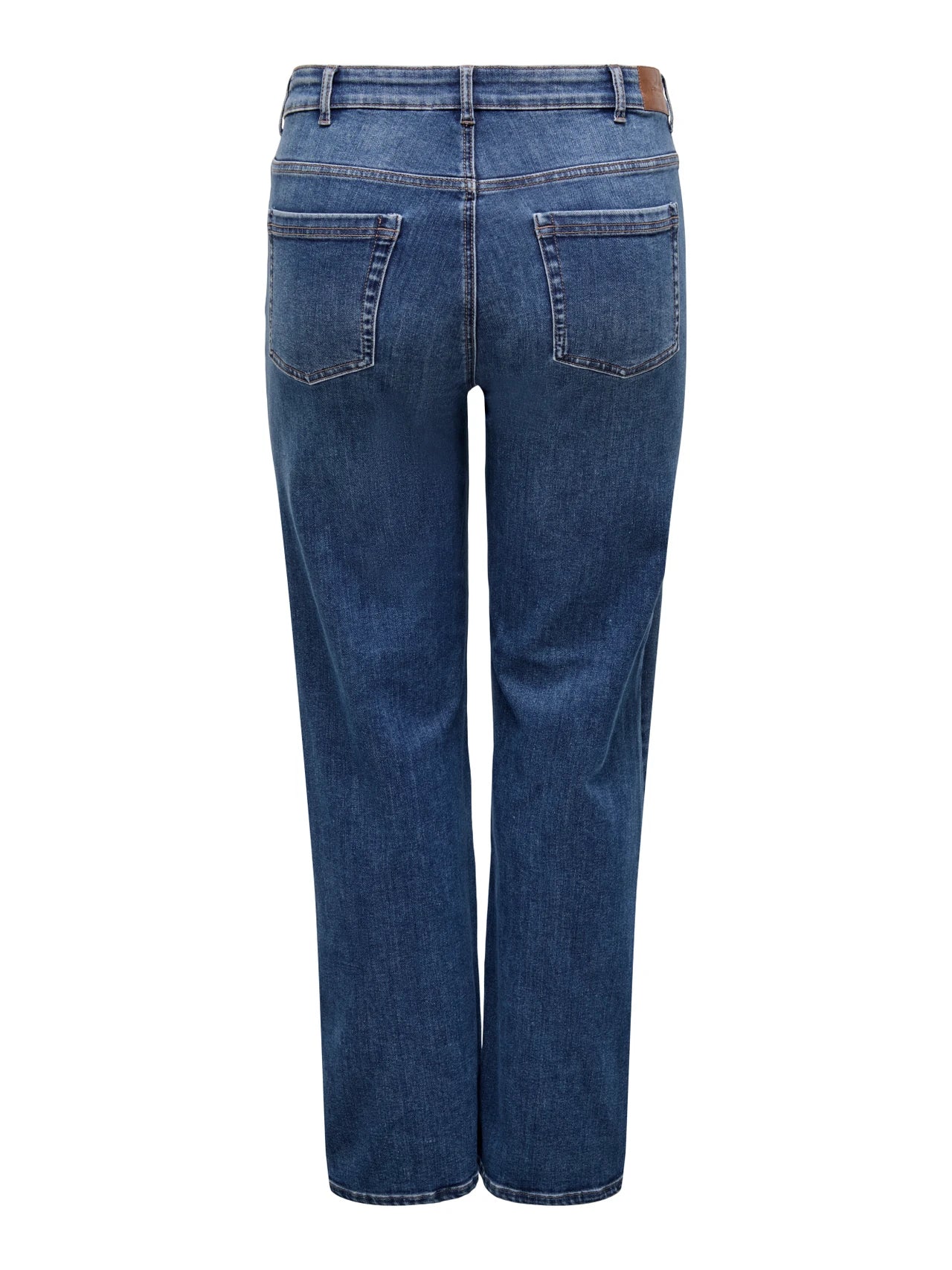 Only Carmakoma - Willy Mid  Straight - Jeans