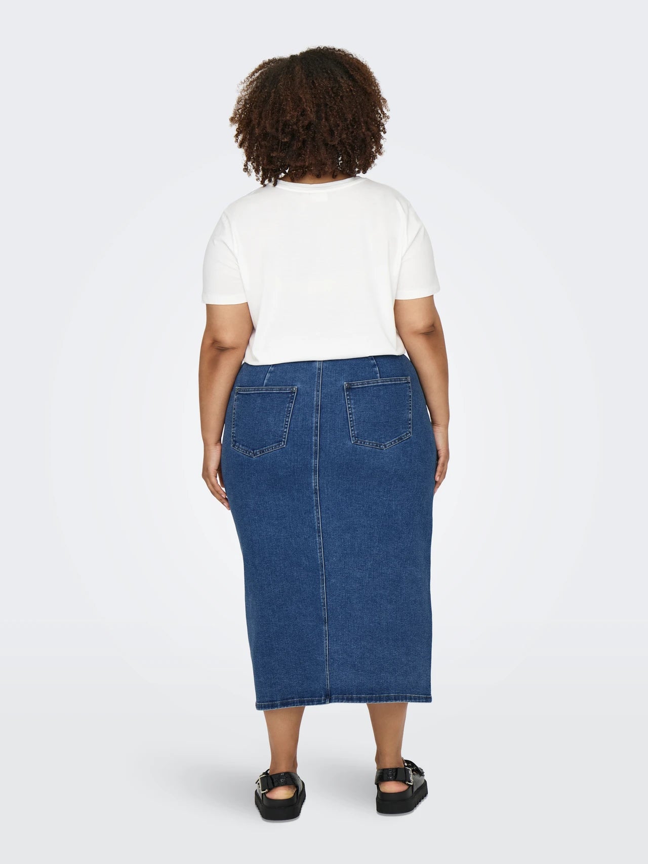 Only Carmakoma - Siri - Nederdel Denim