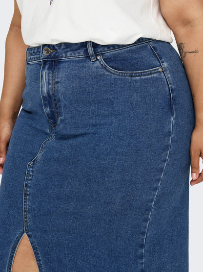Only Carmakoma - Siri - Nederdel Denim