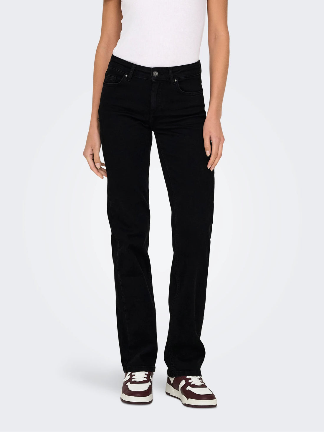 ONLY - Blush Straight - Jeans Sort