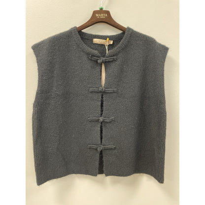 MARTA DU CHATEAU Celestia - Vest - Sort