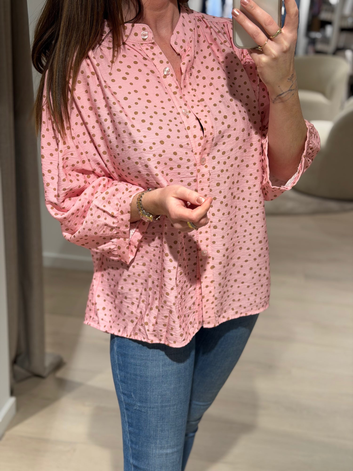 Marta - Destiny - Bluse Rosa