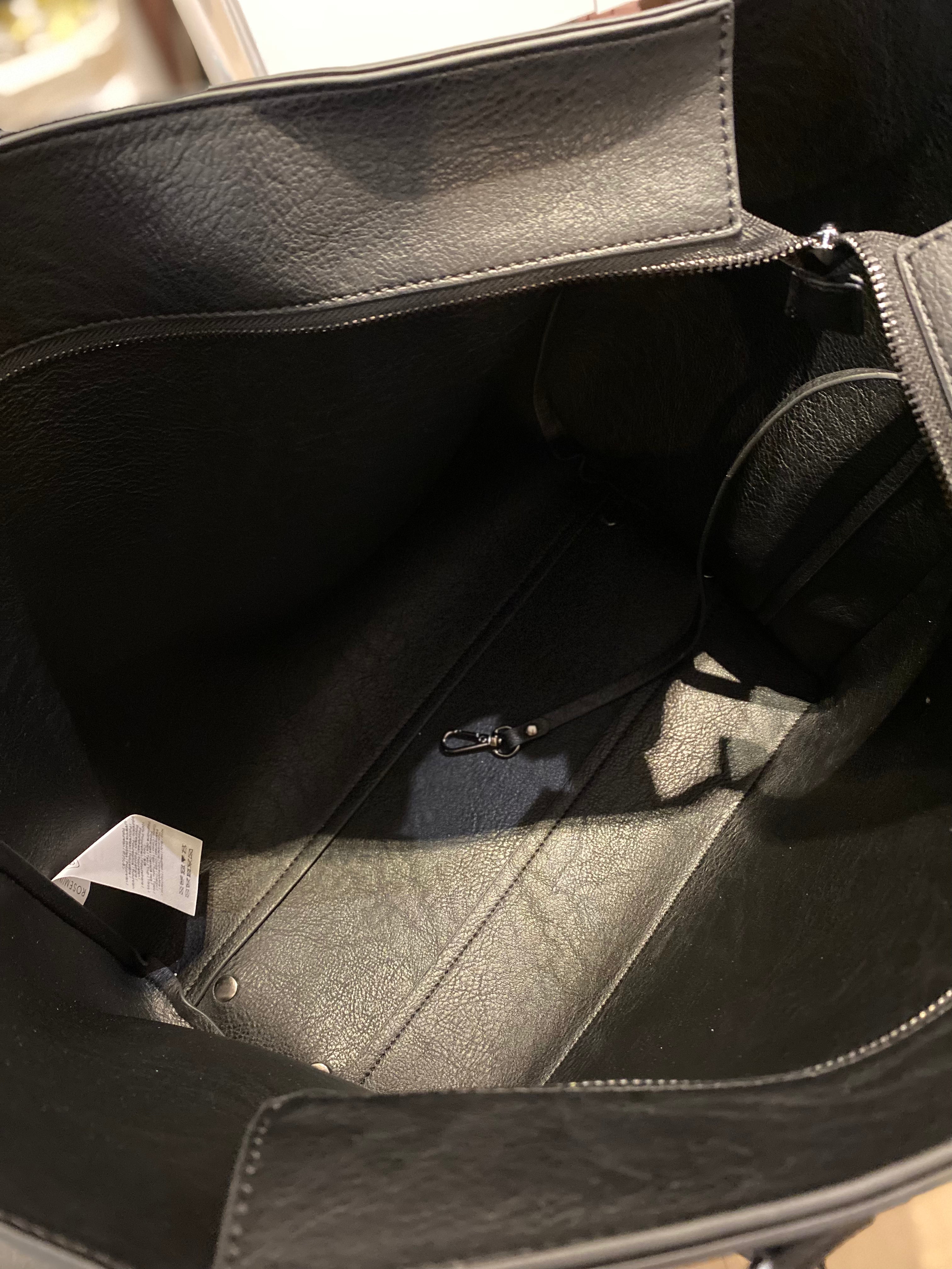 Rosemunde - Shopper - Sort M. Ox