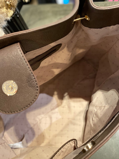 Rosemunde - Shopper - Brun Mørk Ringe