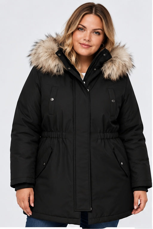Only Carmakoma - Irena Parka - Jakke - Sort