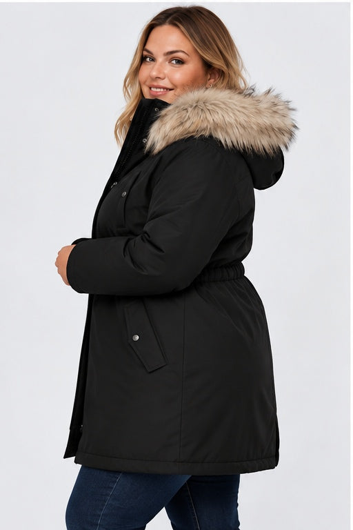 Only Carmakoma - Irena Parka - Jakke - Sort