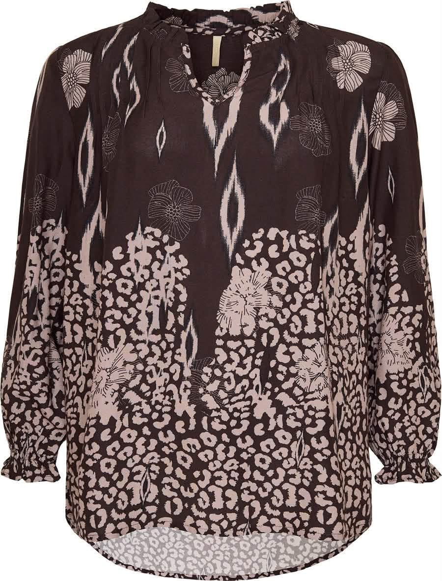 Ofelia - Laura - Bluse - Brun