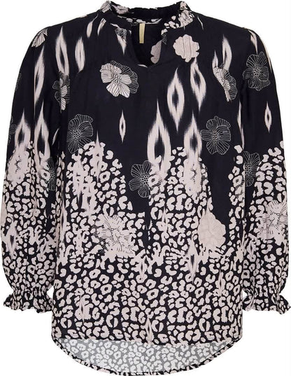 Ofelia - Laura - Bluse - Sort