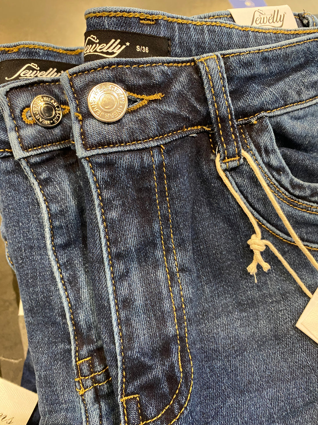 Jewelly - Jeans - Mørk Denim