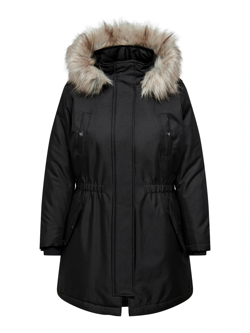 Only Carmakoma - Irena Parka - Jakke - Sort