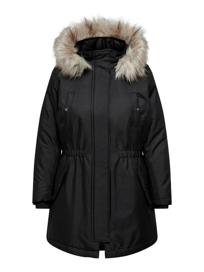 Only Carmakoma - Irena Parka - Jakke - Sort