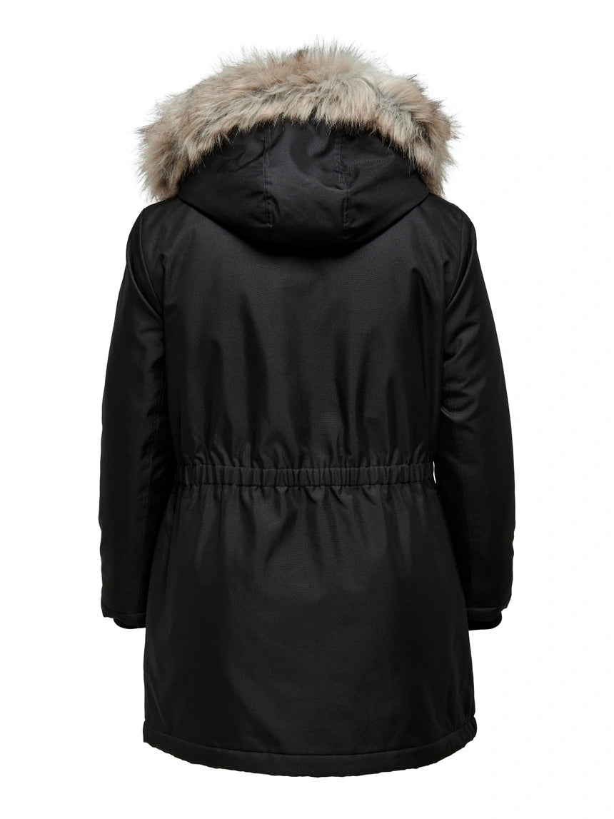 Only Carmakoma - Irena Parka - Jakke - Sort
