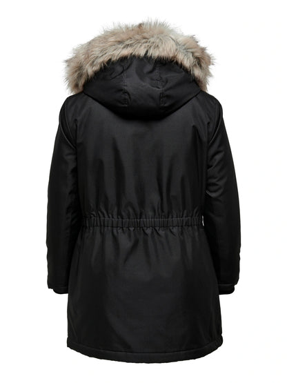 Only Carmakoma - Irena Parka - Jakke - Sort