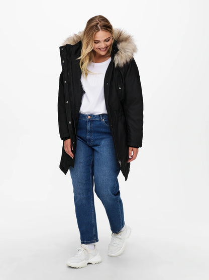 Only Carmakoma - Irena Parka - Jakke - Sort