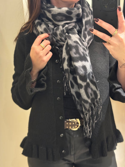 By Lagoni - Leo tørklæde - Grå