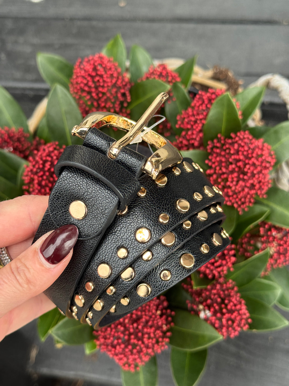 By Lagoni - Bælte - Sort Guld