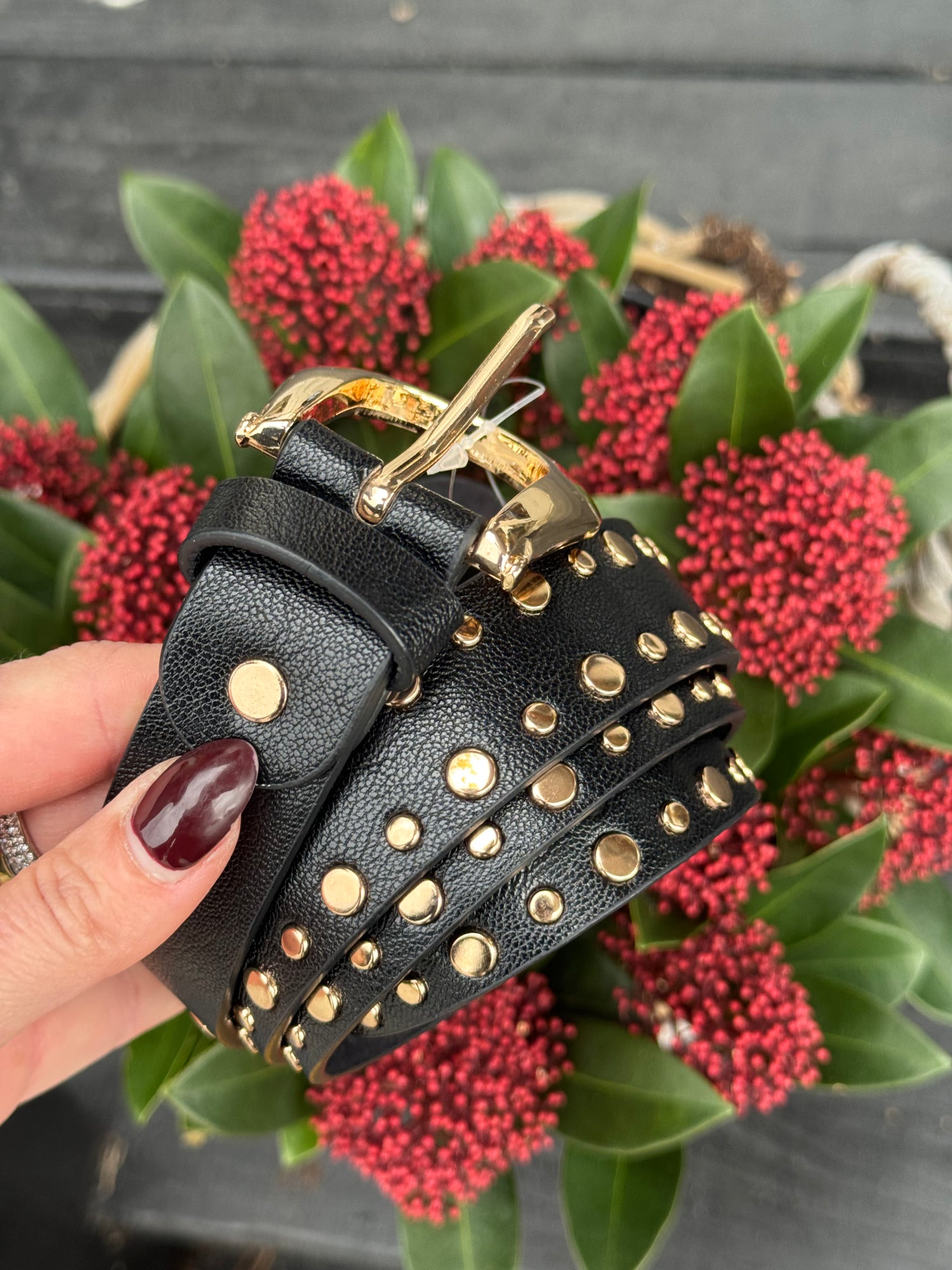 By Lagoni - Bælte - Sort Guld