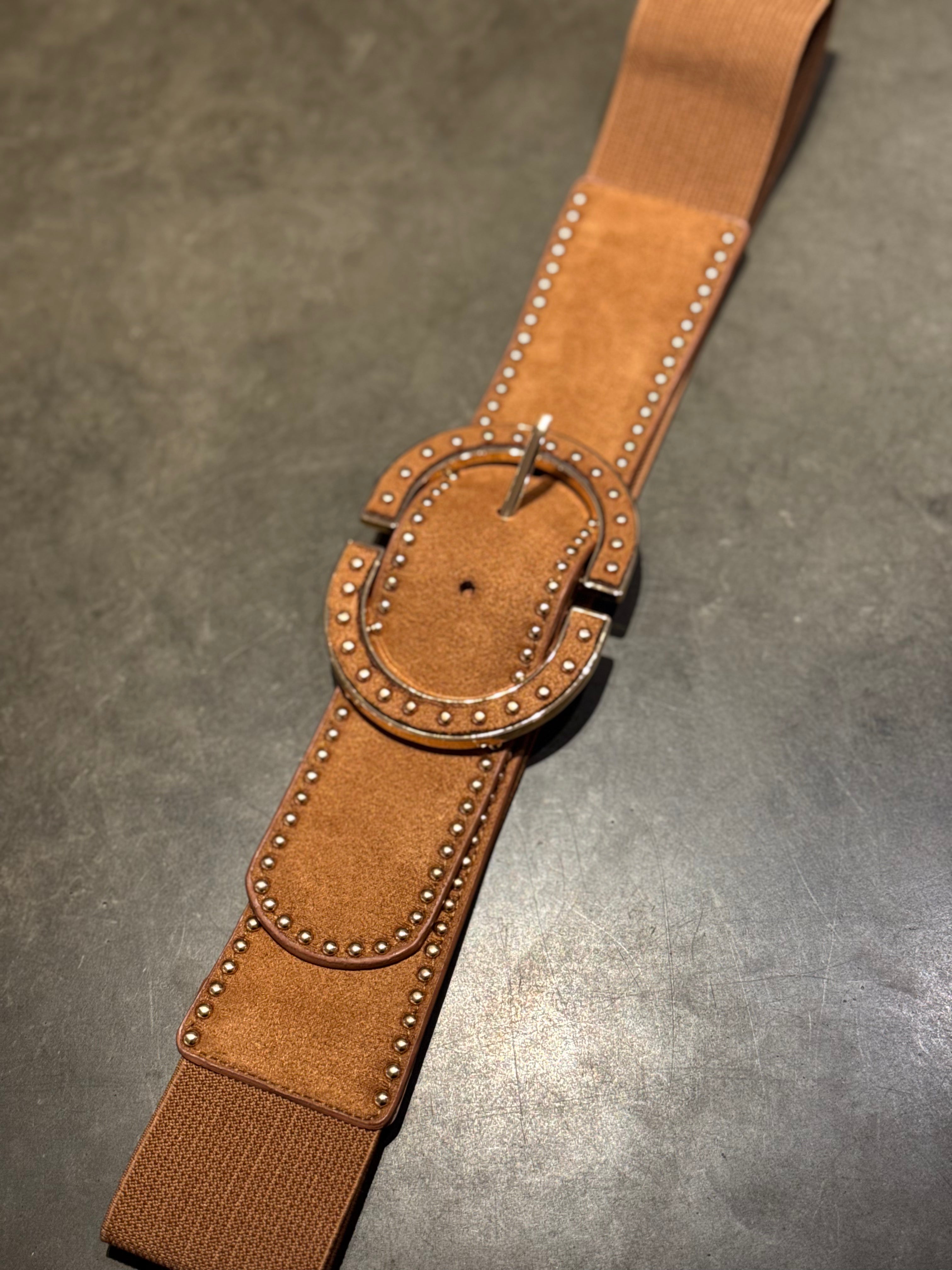 By Lagoni - Elastik bælte - Brun