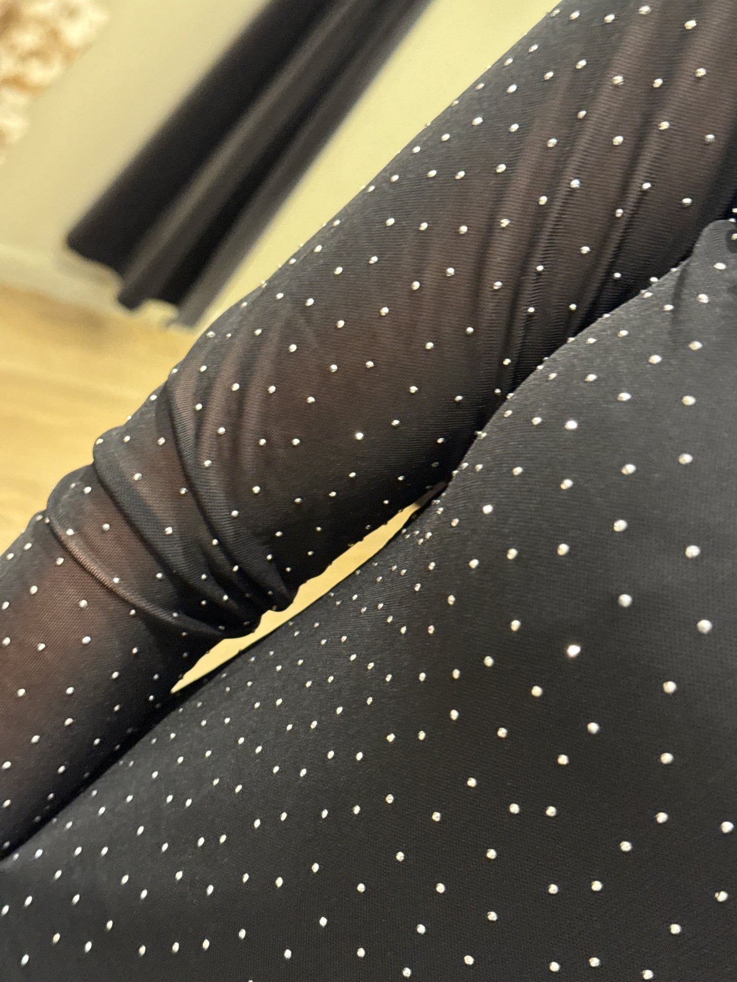 Ofelia - Gitti - Mesh M. Glitter Sort