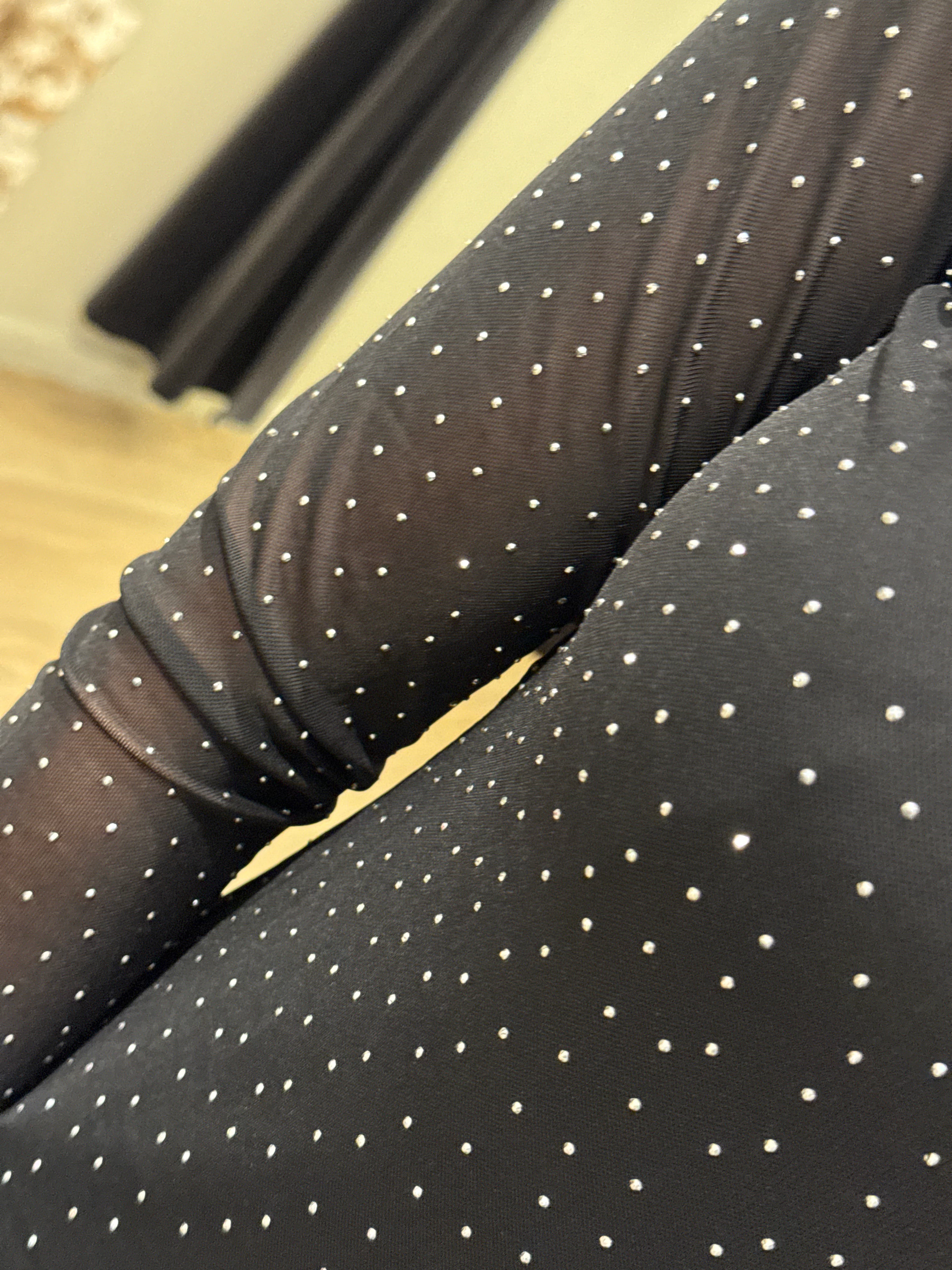 Ofelia - Gitti - Mesh M. Glitter Sort