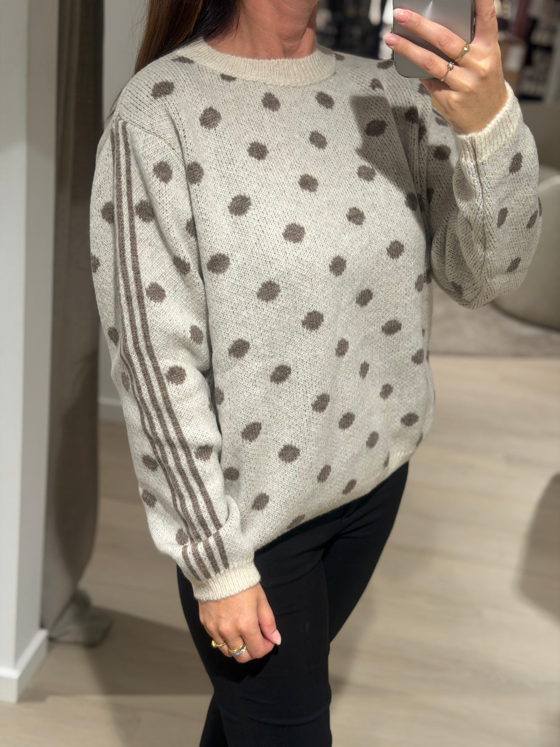 Marta Du Chateau - Bellora - Strik - Beige/fango