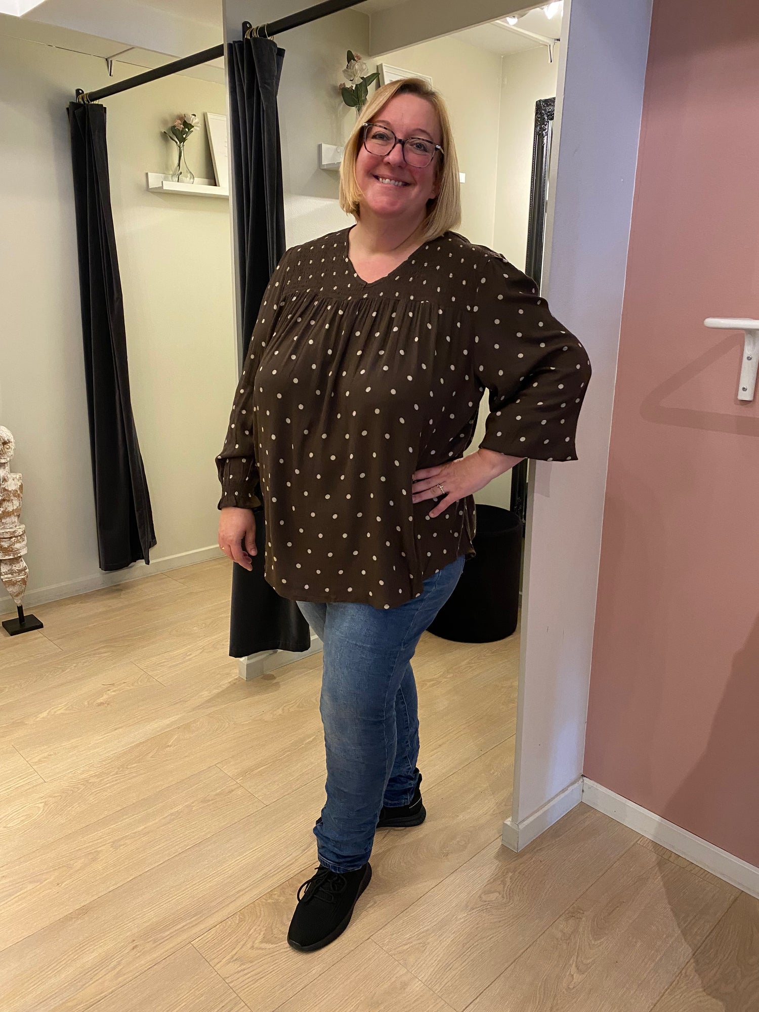 Cassiopeia - Firella - Bluse Brun