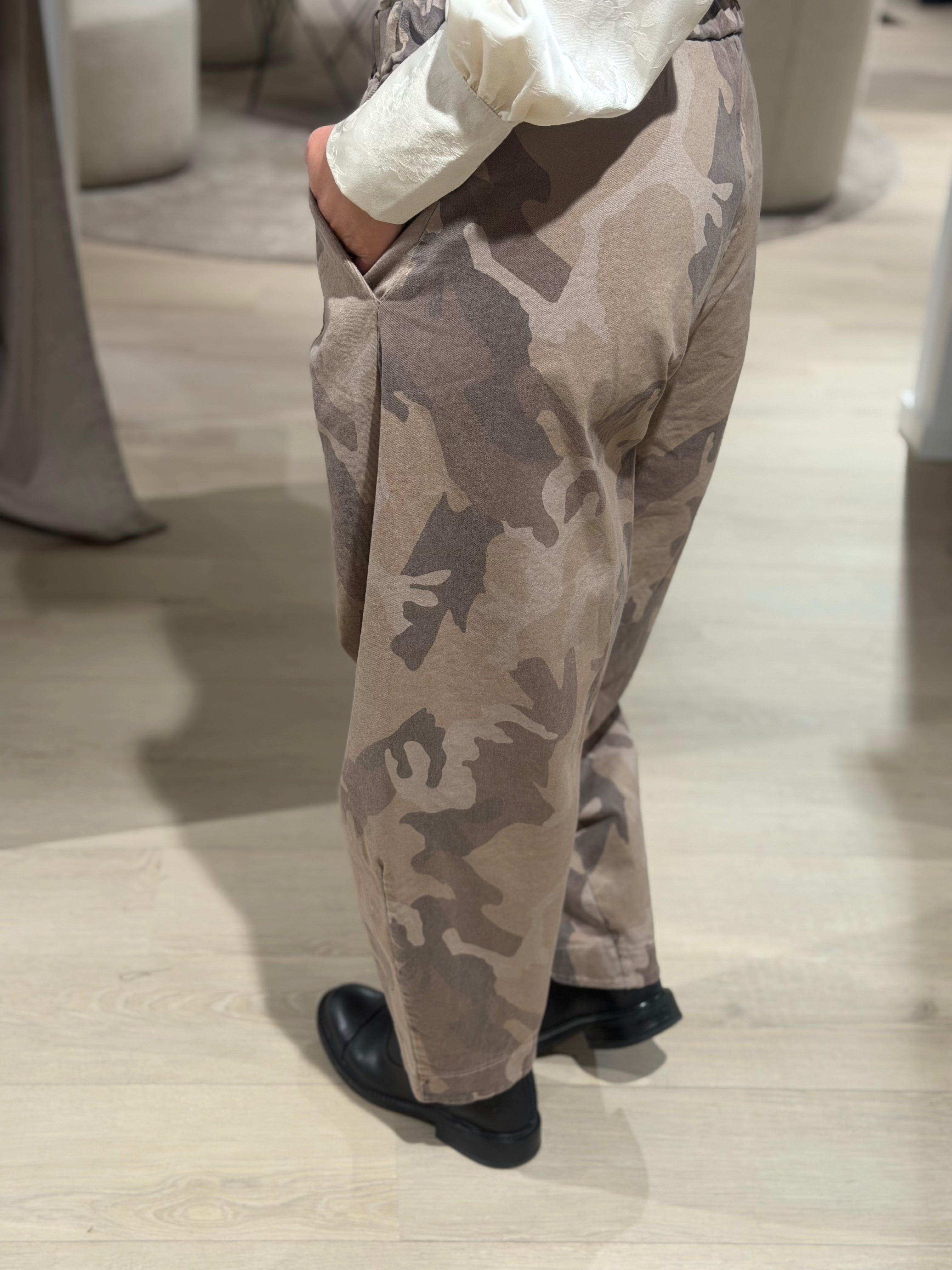 Marta Du Chateau - Beryl - Buks Beige Camouflage