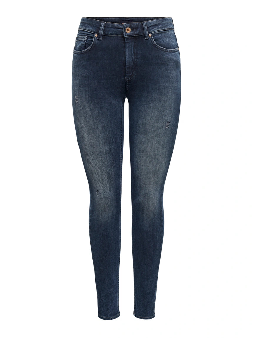 ONLY - Blussh Mid - Skinny Jeans Benlængde 32