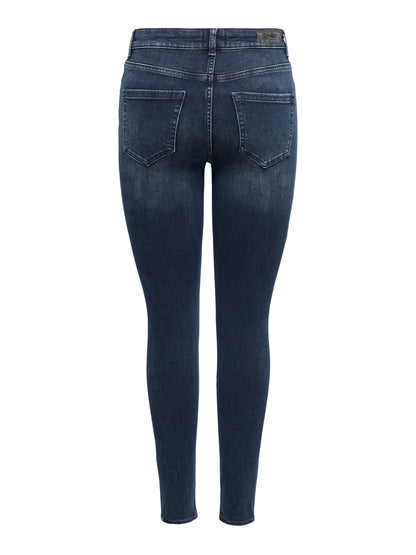 ONLY - Blussh Mid - Skinny Jeans Benlængde 32