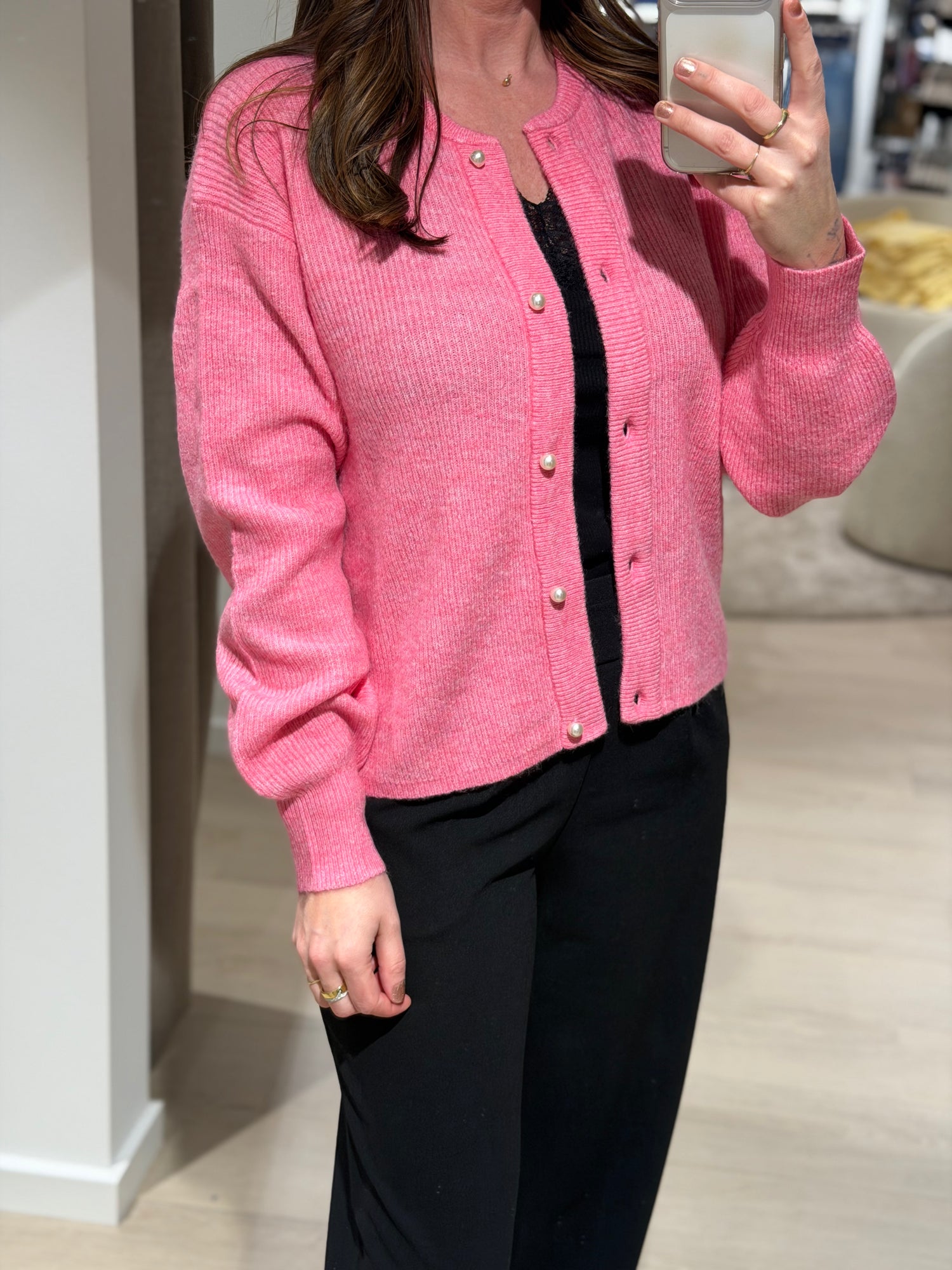 JDY - Lumi - Cardigan Pink