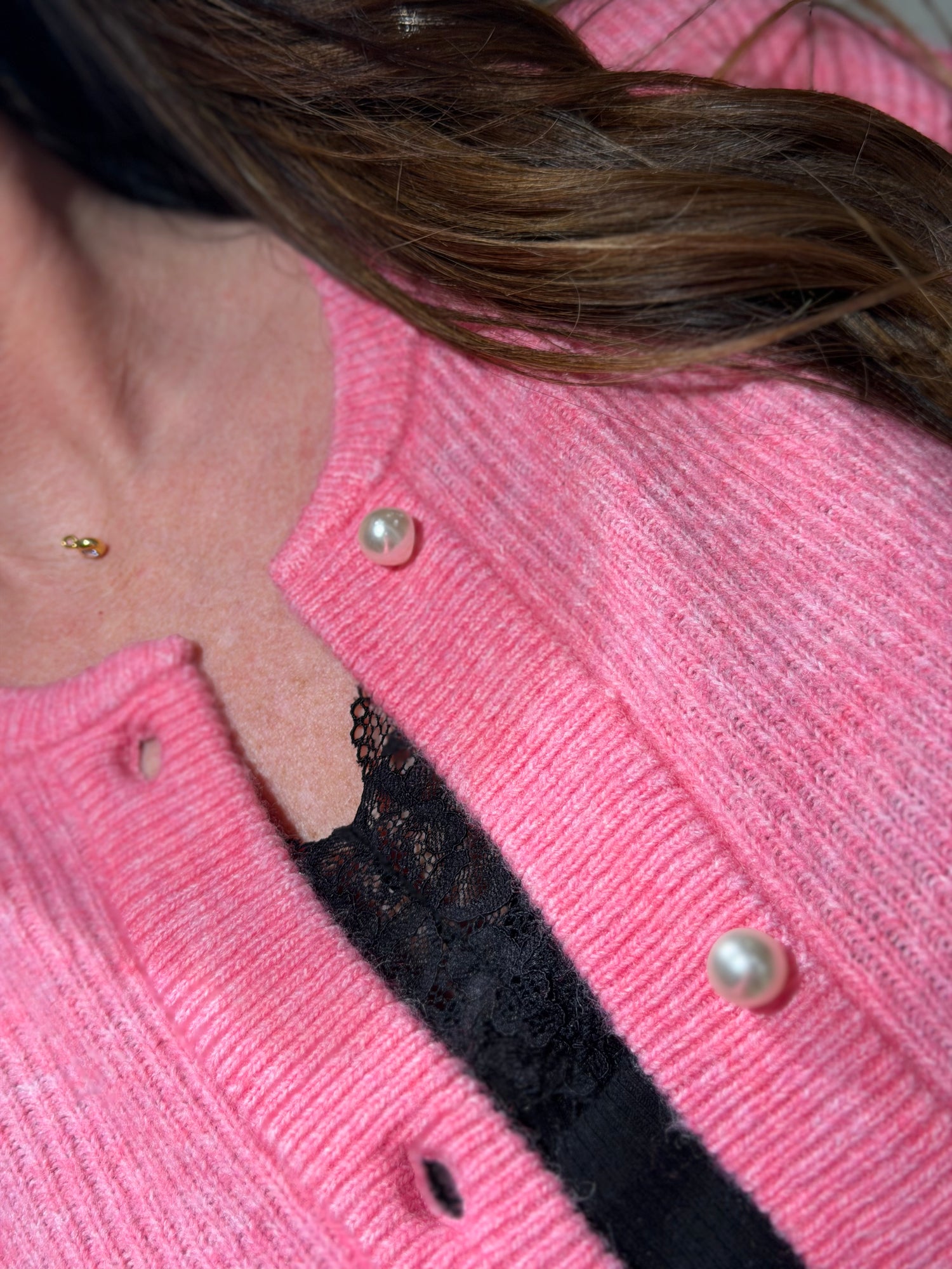 JDY - Lumi - Cardigan Pink