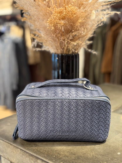 Rosemunde - Makeup Taske Dueblå tern