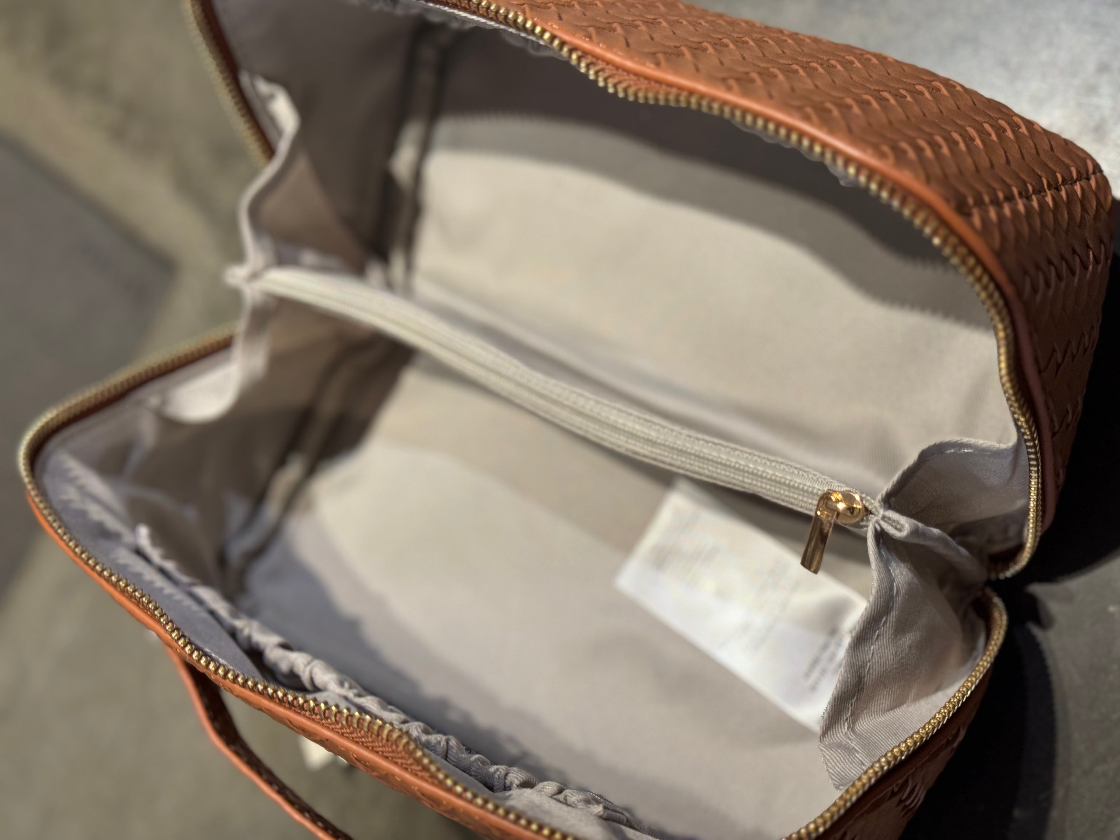 Rosemunde - Makeup Taske Cognac tern