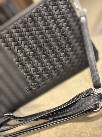 Rosemunde - Cluch - Sort m. sølv