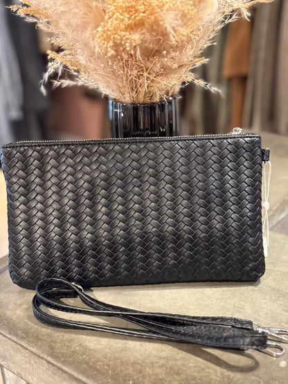 Rosemunde - Cluch - Sort m. sølv