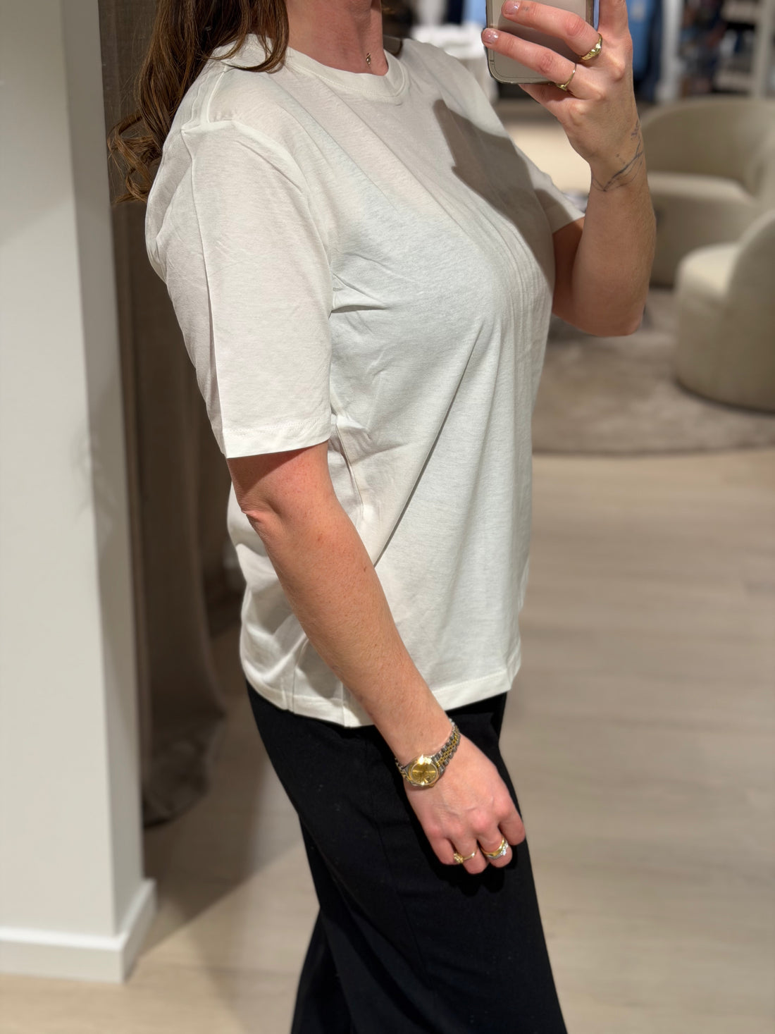 ONLY - Happy - T-shirt Hvid