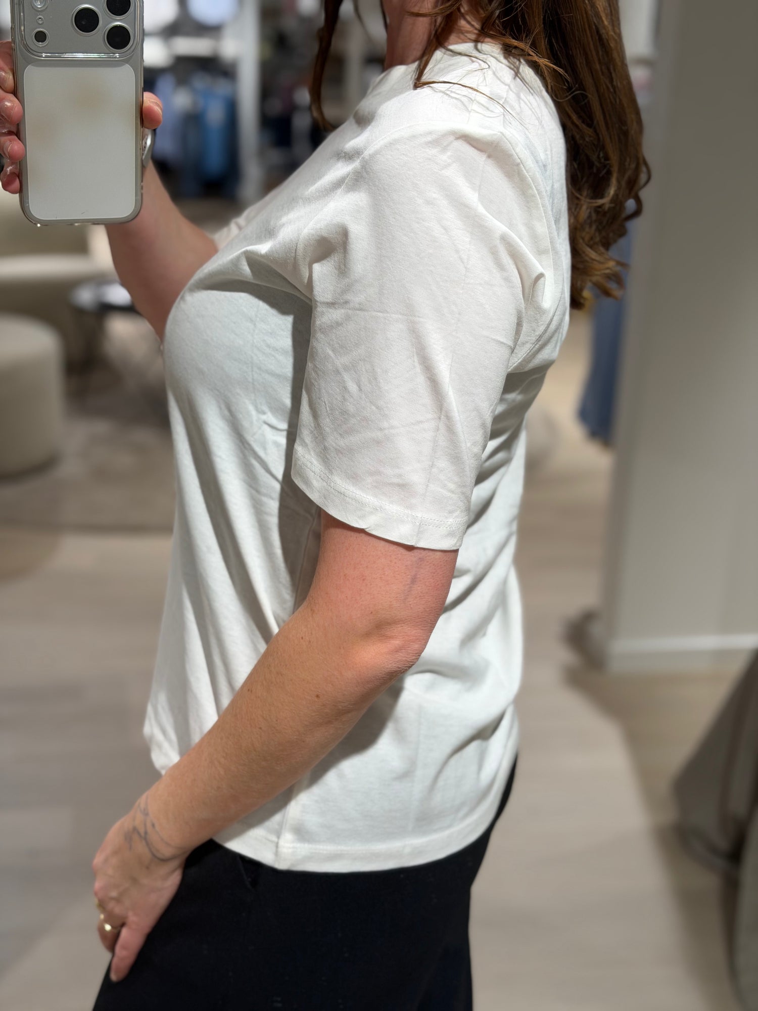ONLY - Happy - T-shirt Hvid