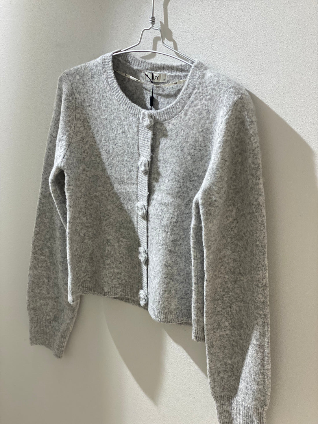 JDY - Haylee L/S - Cardigan Grå Meleret