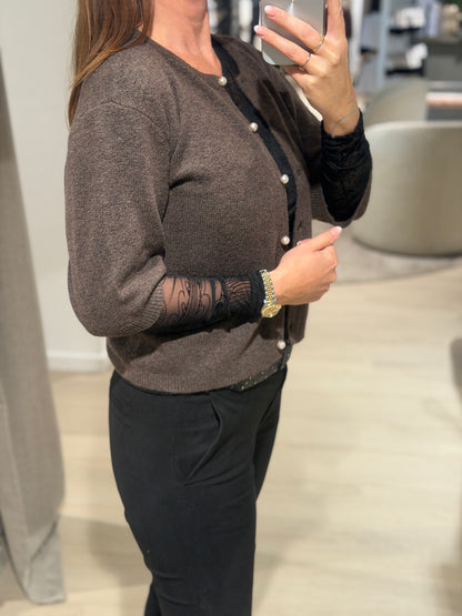 JDY - Rue Life - Cardigan - Bracken