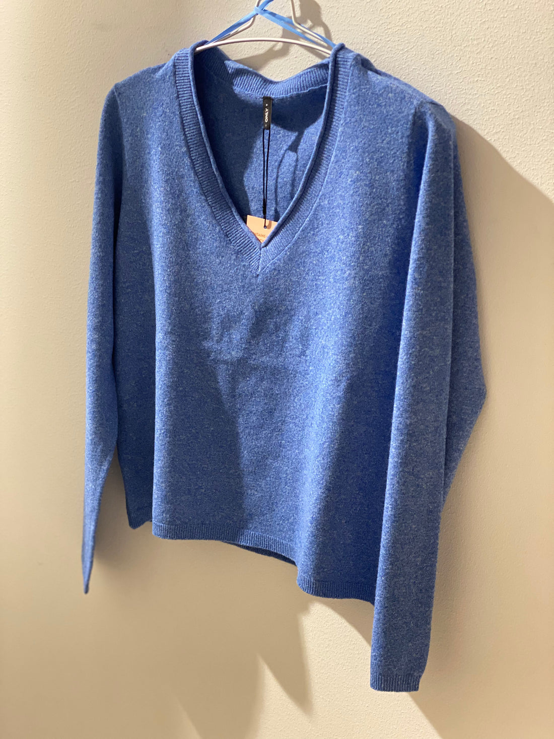 ONLY - Loyal - Bluse Blå Meleret