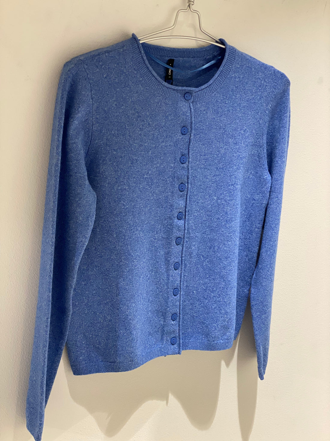 Only - Loyal - Stik cardigan Blå Meleret