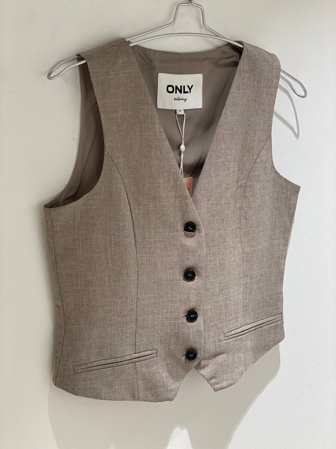 ONLY - Linda - Vest Beige