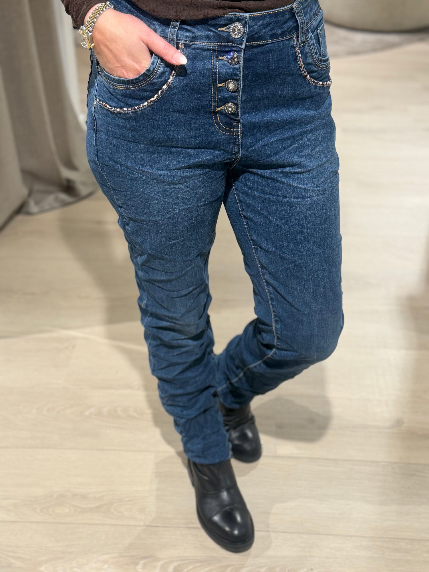 Karostar - Jeans - Mørk Denim