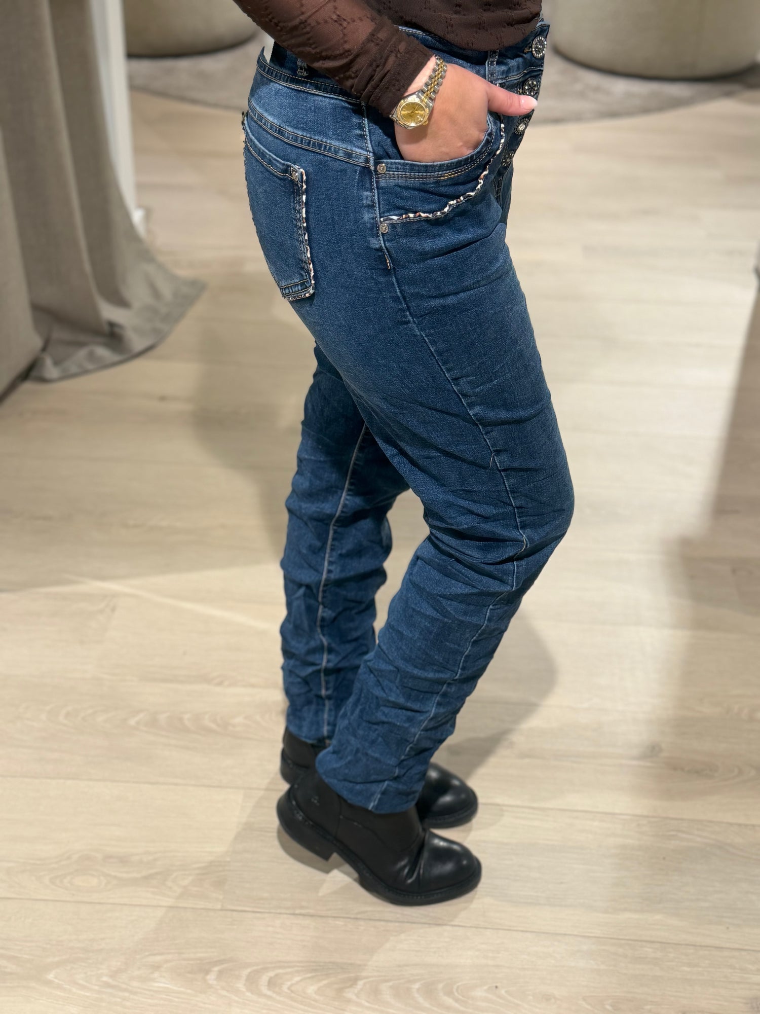 Karostar - Jeans - Mørk Denim