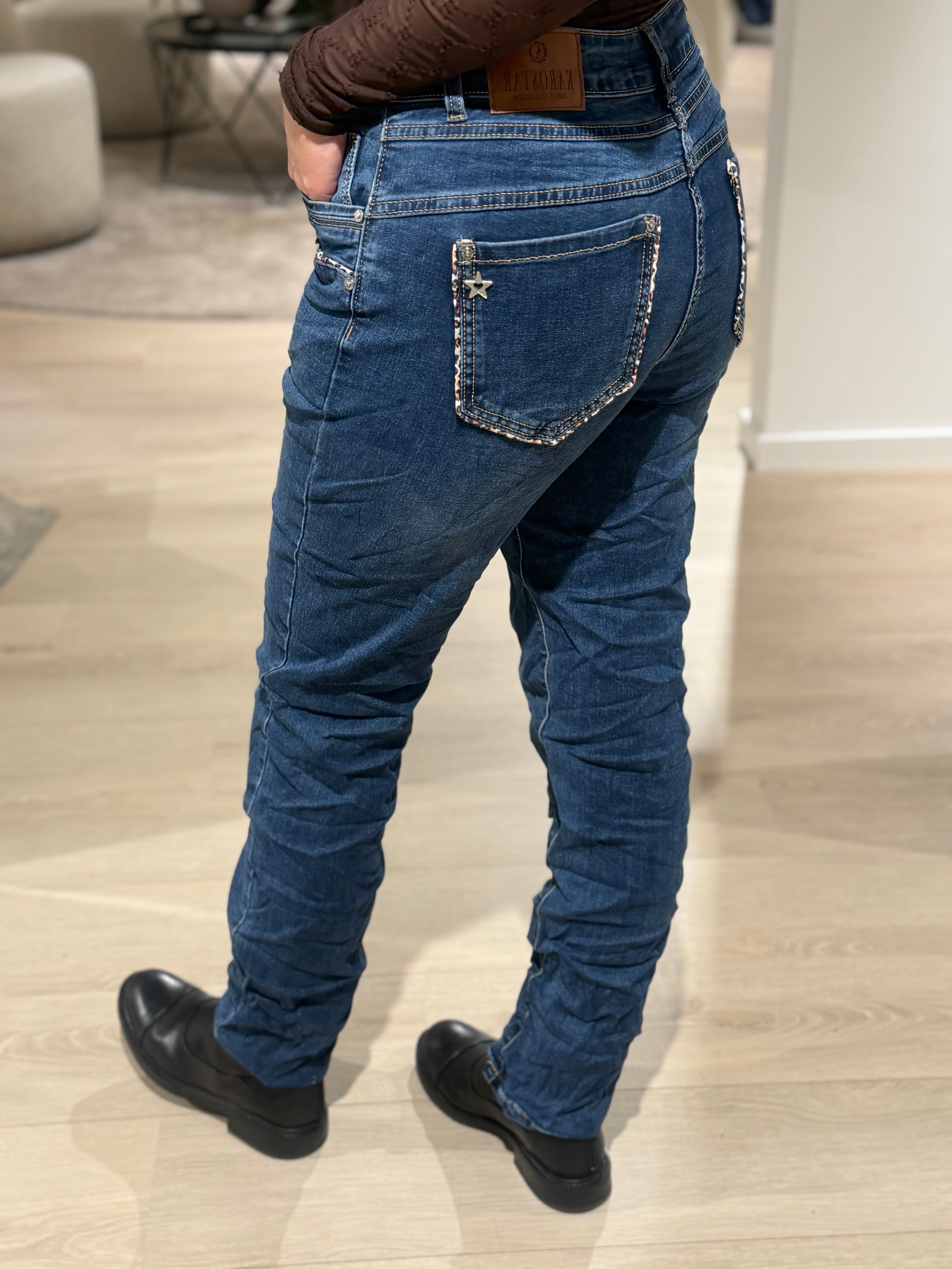 Karostar - Jeans - Mørk Denim