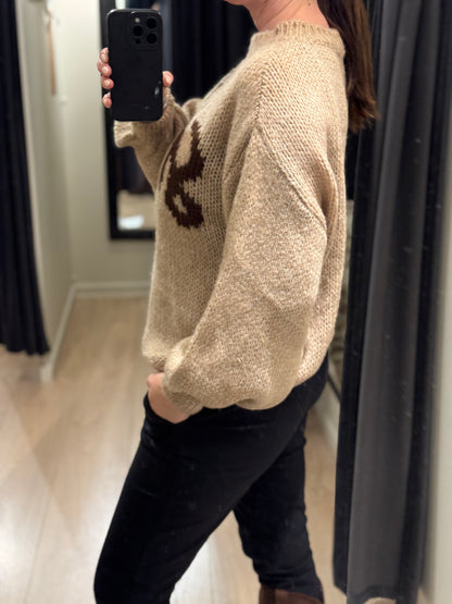 Marta - Tulip - Strik Brun