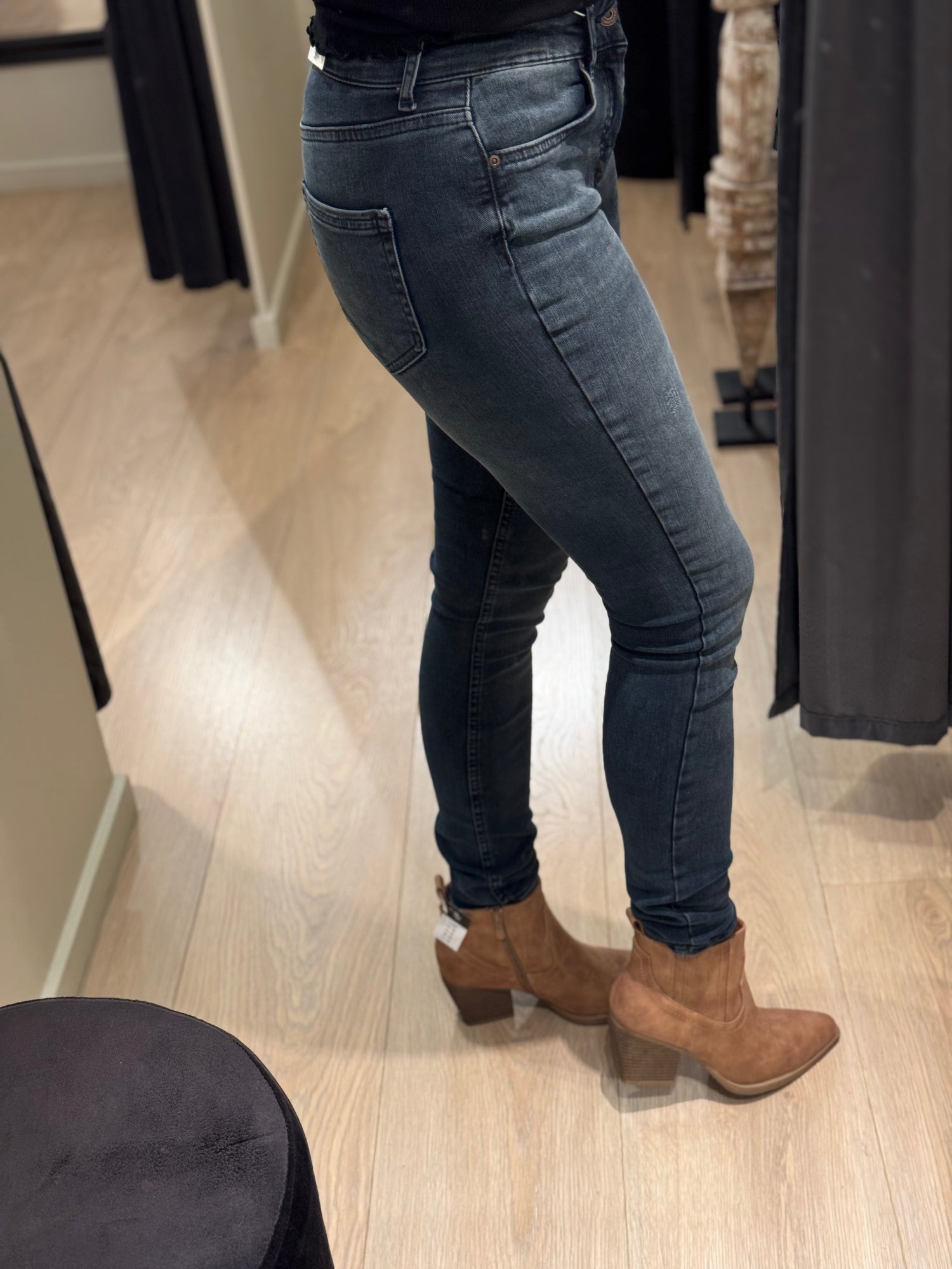 ONLY - Blussh Mid - Skinny Jeans Benlængde 32