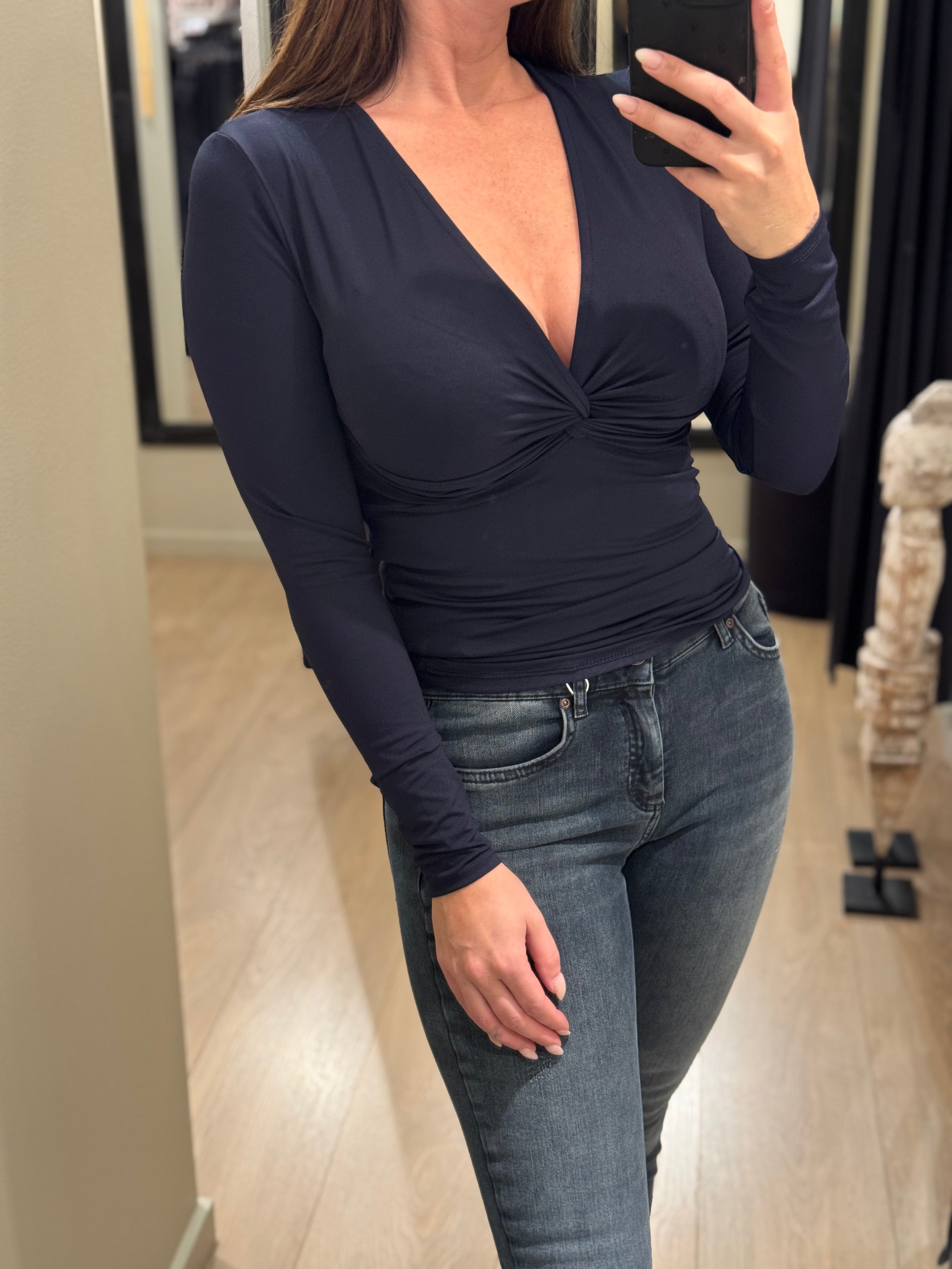 ONLY - Lone Life - Bluse Blå