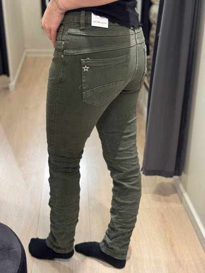 Jewelly - Jeans - Grøn Knapper