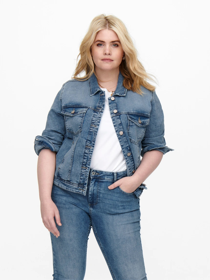 Only Carmakoma - Wespa - Denim Jakke
